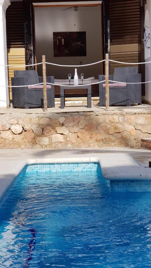 Private Villa Mit Eigenem Pool Unter Palmen Cala Llena Buitenkant foto